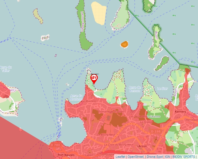 Carte Géoportail pour les drones de loisir