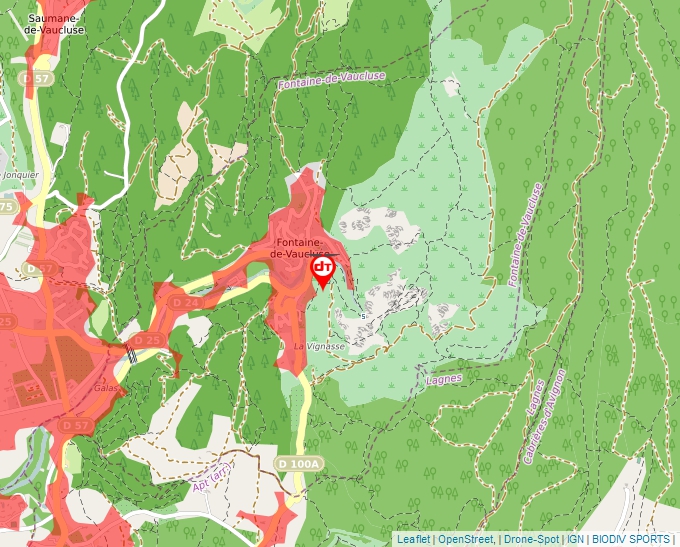 Carte Géoportail pour les drones de loisir