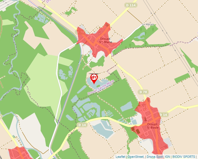 Carte Géoportail pour les drones de loisir