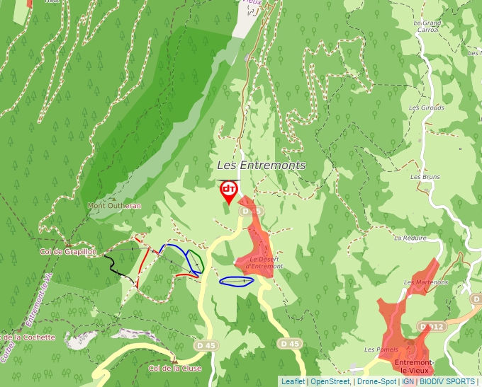 Carte Géoportail pour les drones de loisir