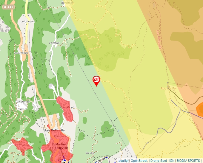 Carte Géoportail pour les drones de loisir