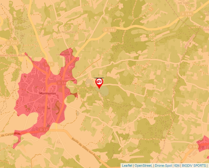 Carte Géoportail pour les drones de loisir