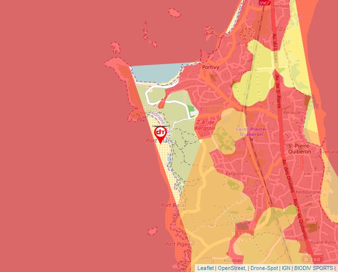 Carte Géoportail pour les drones de loisir