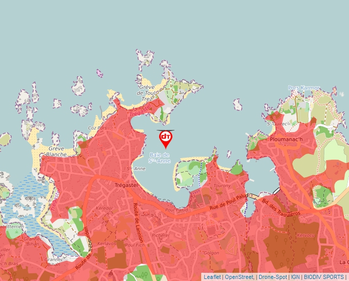 Carte Géoportail pour les drones de loisir