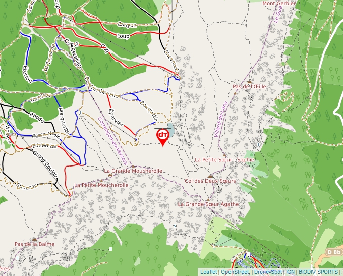 Carte Géoportail pour les drones de loisir