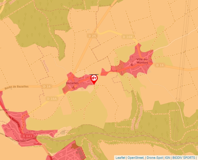 Carte Géoportail pour les drones de loisir