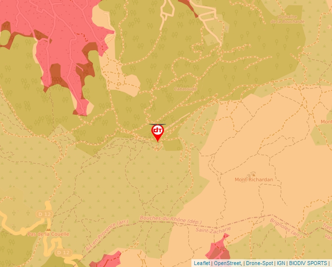 Carte Géoportail pour les drones de loisir