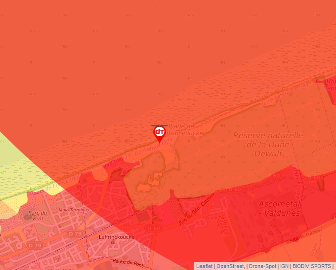 Carte Géoportail pour les drones de loisir