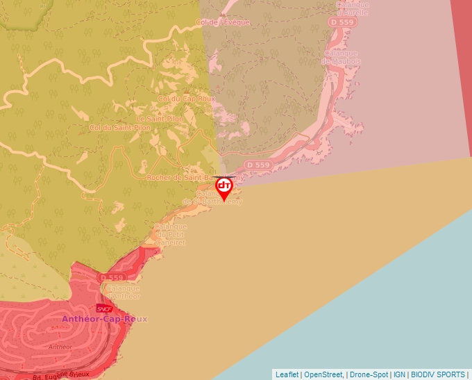 Carte Géoportail pour les drones de loisir