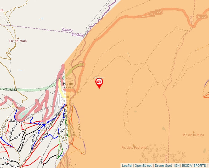 Carte Géoportail pour les drones de loisir