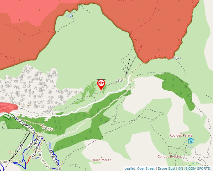 Carte Géoportail pour les drones de loisir