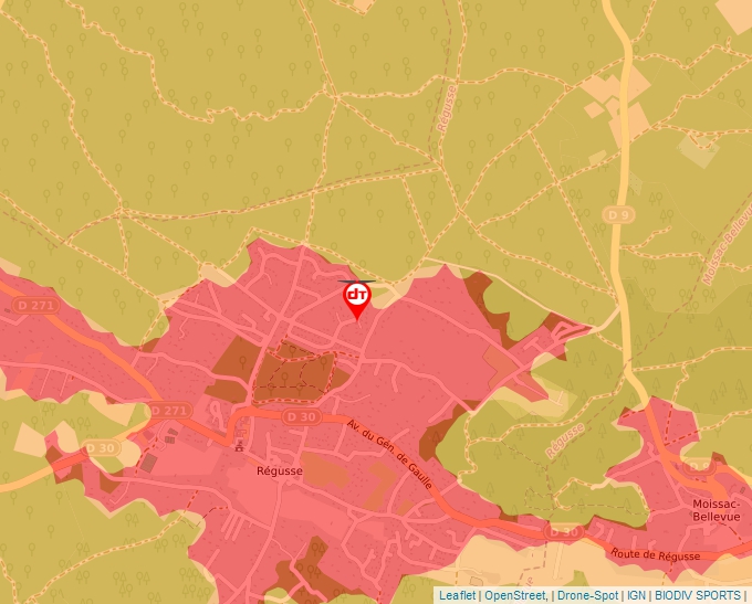 Carte Géoportail pour les drones de loisir