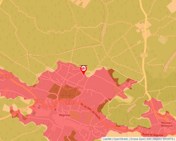 Carte Géoportail pour les drones de loisir