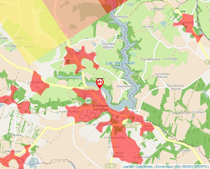 Carte Géoportail pour les drones de loisir