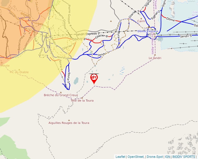 Carte Géoportail pour les drones de loisir