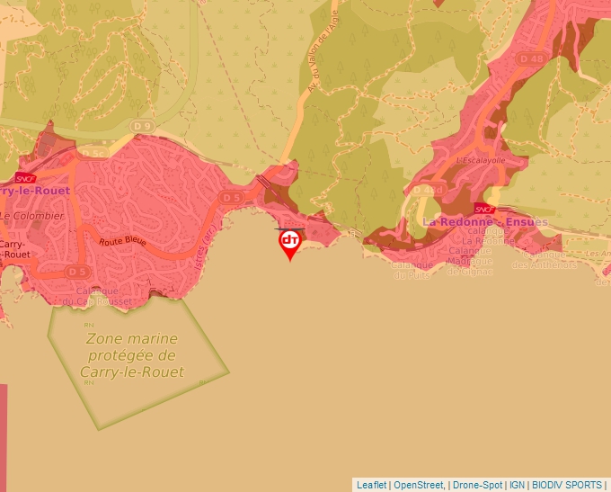 Carte Géoportail pour les drones de loisir