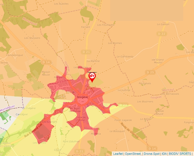 Carte Géoportail pour les drones de loisir