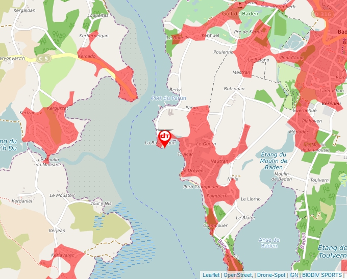 Carte Géoportail pour les drones de loisir