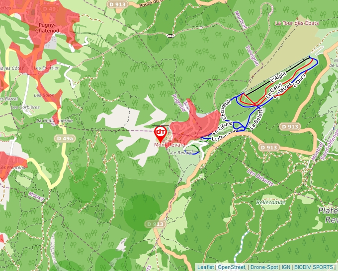 Carte Géoportail pour les drones de loisir