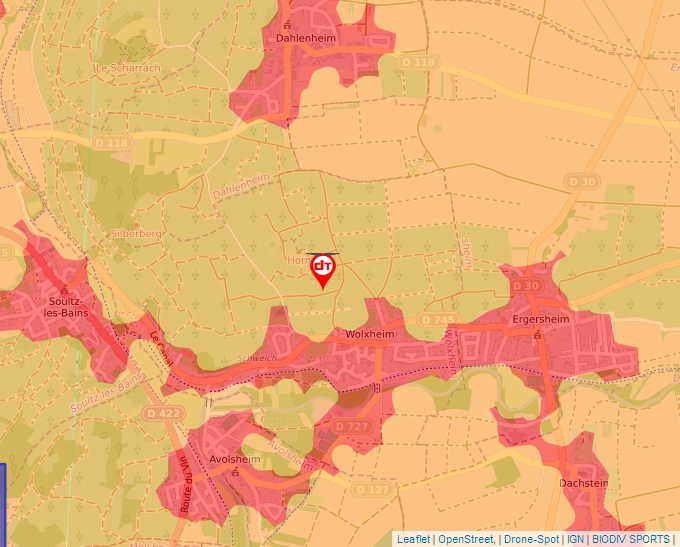 Carte Géoportail pour les drones de loisir