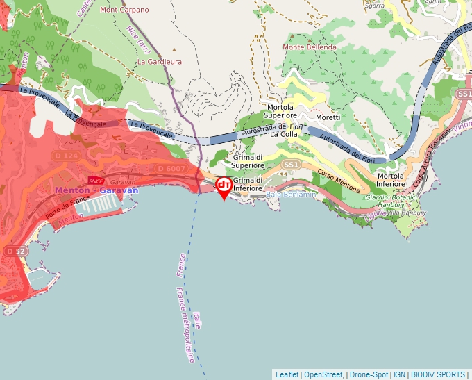 Carte Géoportail pour les drones de loisir