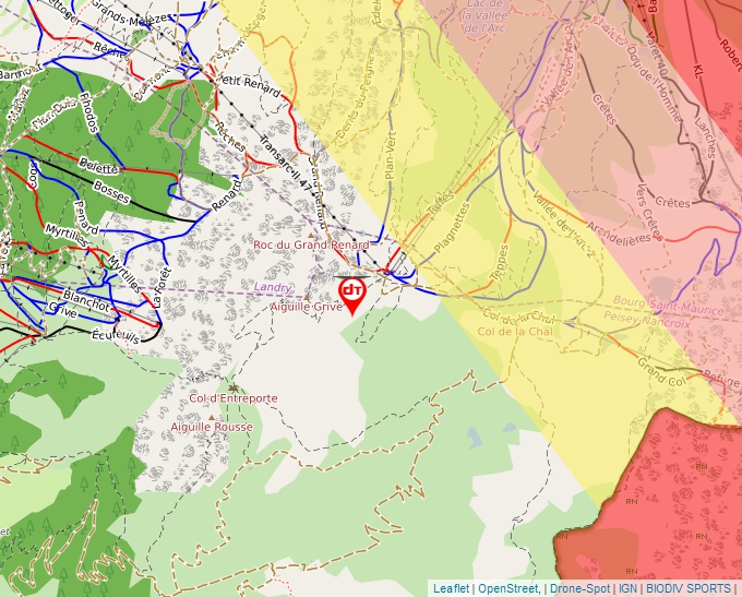 Carte Géoportail pour les drones de loisir