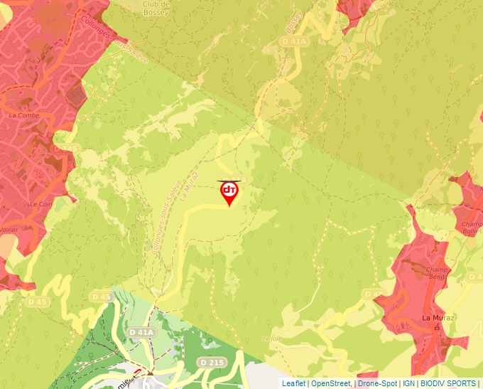 Carte Géoportail pour les drones de loisir