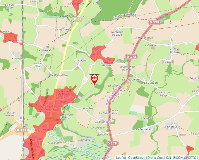 Carte Géoportail pour les drones de loisir