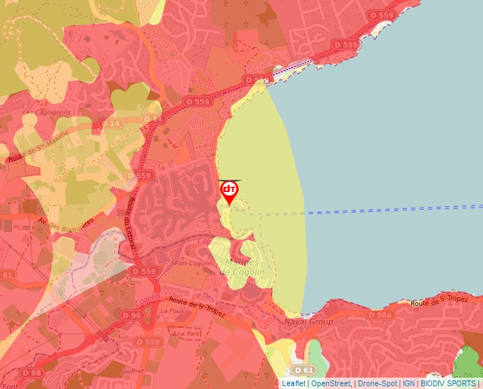 Carte Géoportail pour les drones de loisir