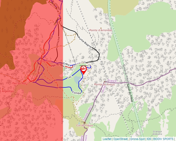 Carte Géoportail pour les drones de loisir