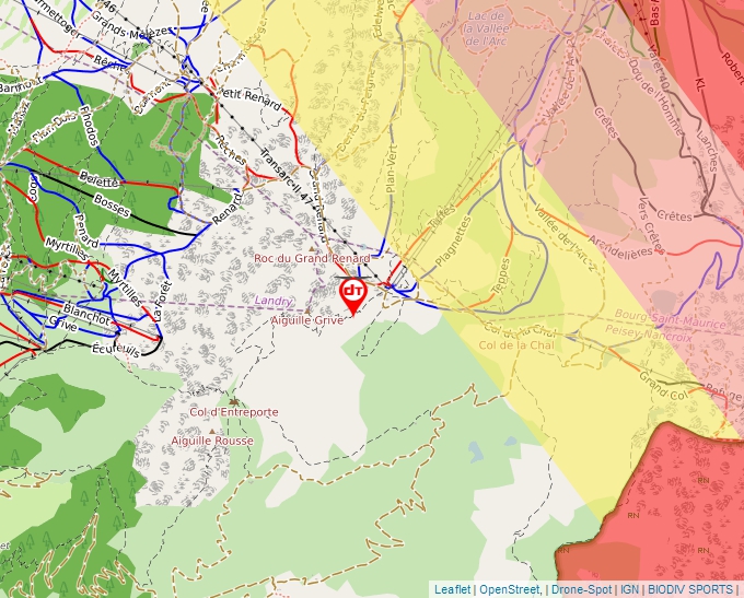 Carte Géoportail pour les drones de loisir