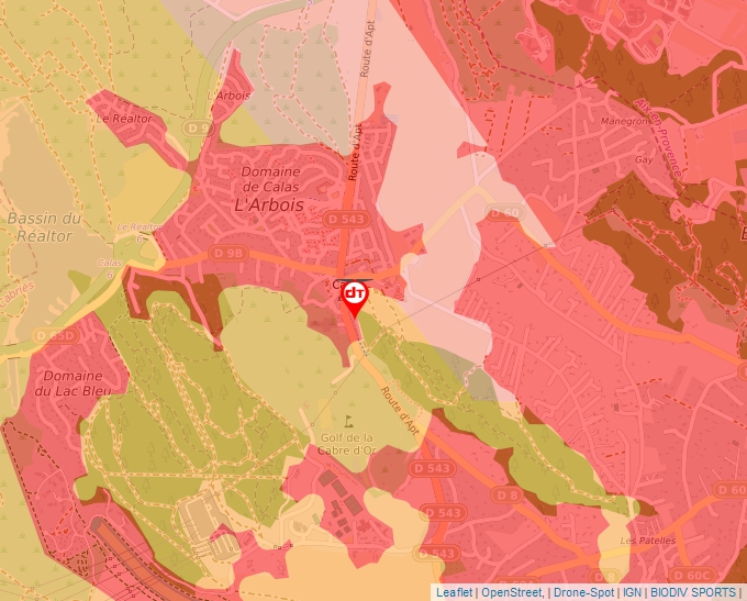 Carte Géoportail pour les drones de loisir