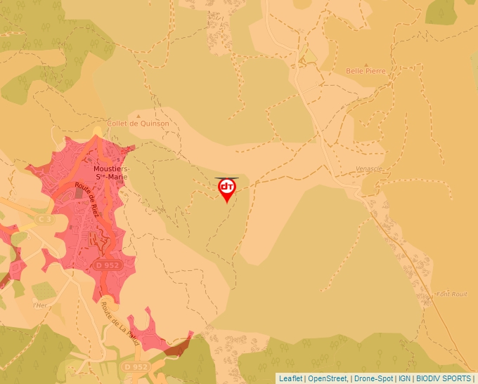 Carte Géoportail pour les drones de loisir