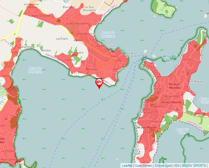 Carte Géoportail pour les drones de loisir