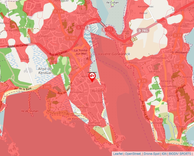 Carte Géoportail pour les drones de loisir