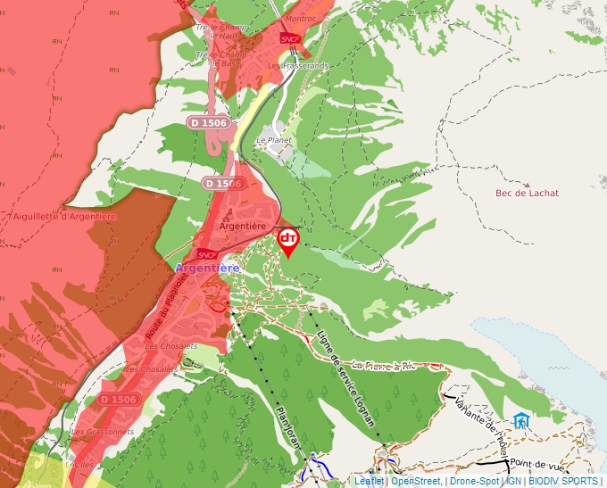 Carte Géoportail pour les drones de loisir