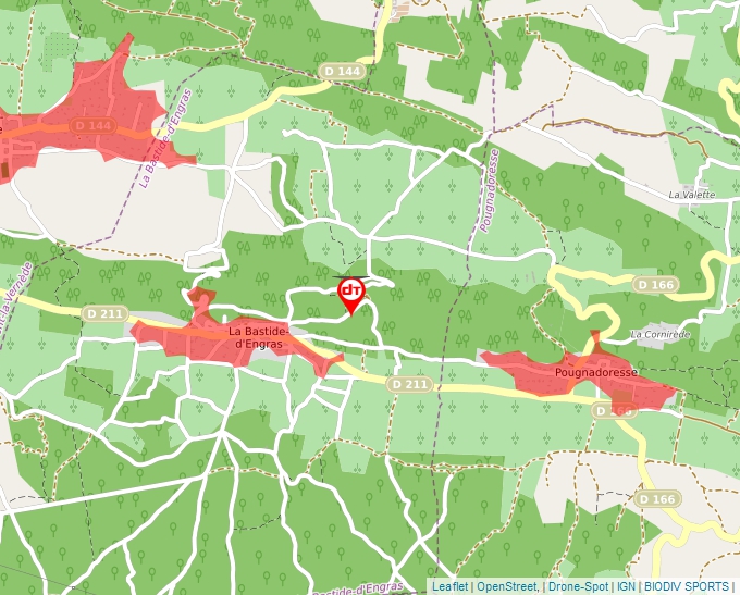 Carte Géoportail pour les drones de loisir