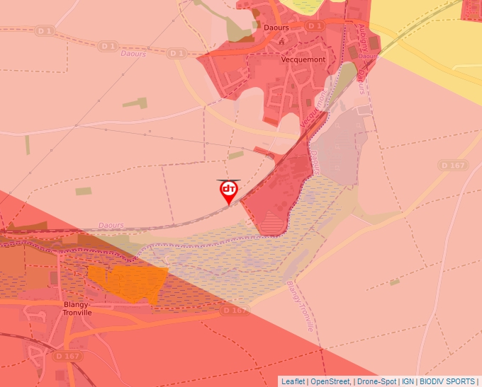 Carte Géoportail pour les drones de loisir