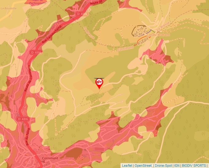 Carte Géoportail pour les drones de loisir