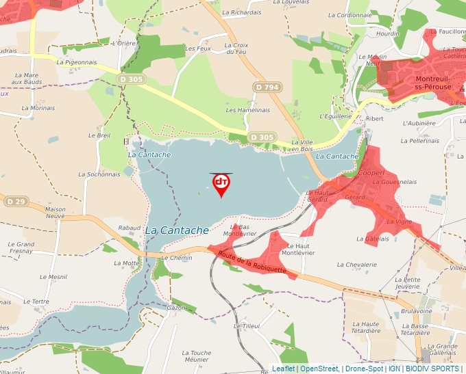 Carte Géoportail pour les drones de loisir