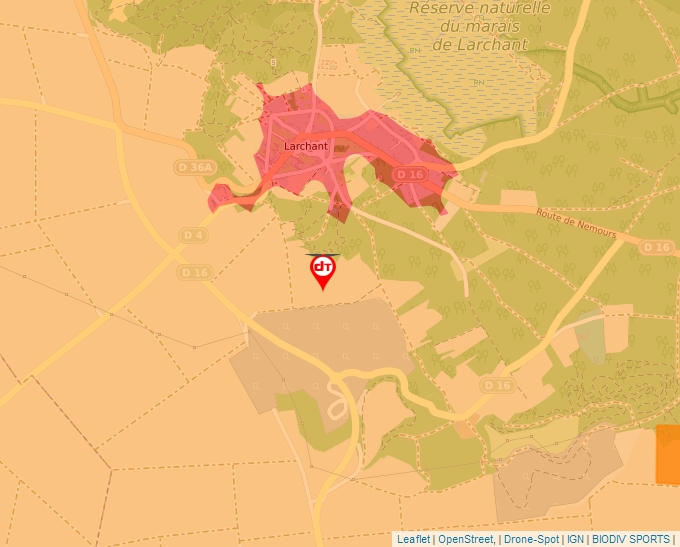 Carte Géoportail pour les drones de loisir