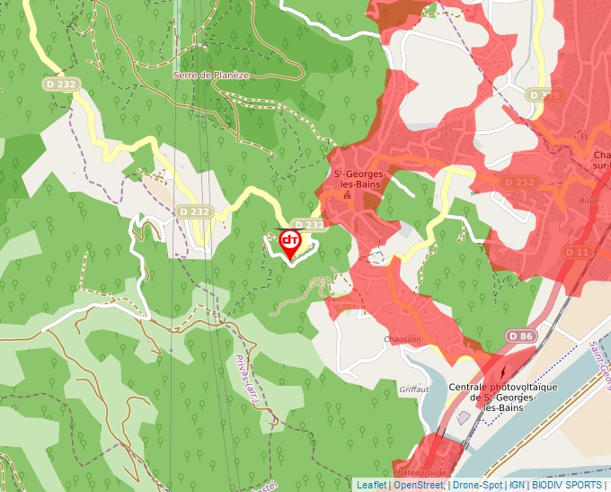 Carte Géoportail pour les drones de loisir