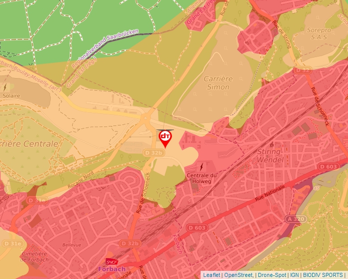 Carte Géoportail pour les drones de loisir