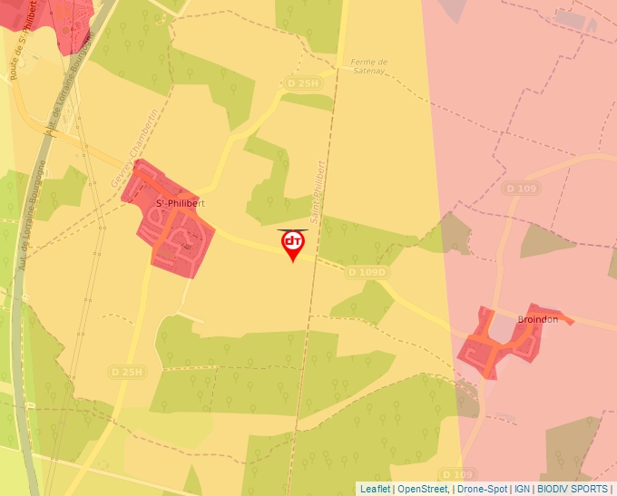 Carte Géoportail pour les drones de loisir