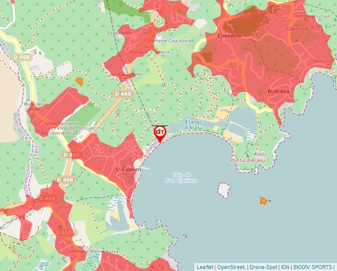 Carte Géoportail pour les drones de loisir