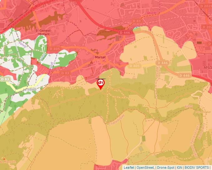 Carte Géoportail pour les drones de loisir