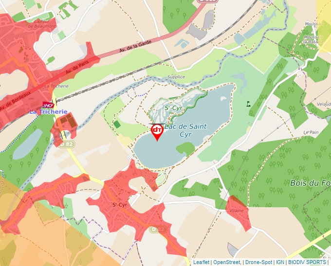 Carte Géoportail pour les drones de loisir