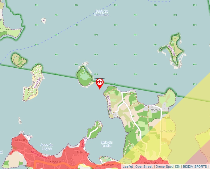 Carte Géoportail pour les drones de loisir