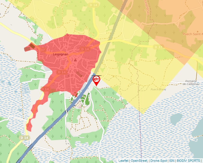 Carte Géoportail pour les drones de loisir