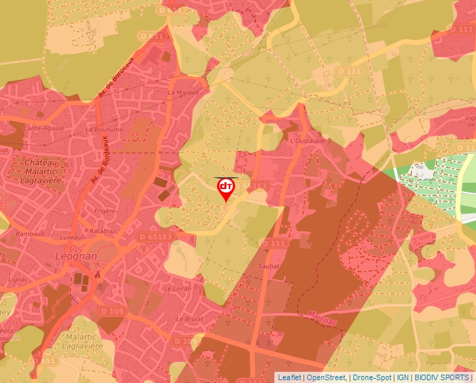 Carte Géoportail pour les drones de loisir